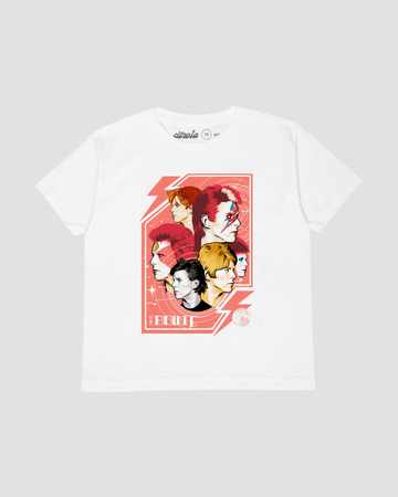 BOWIE FACES KIDS TEE