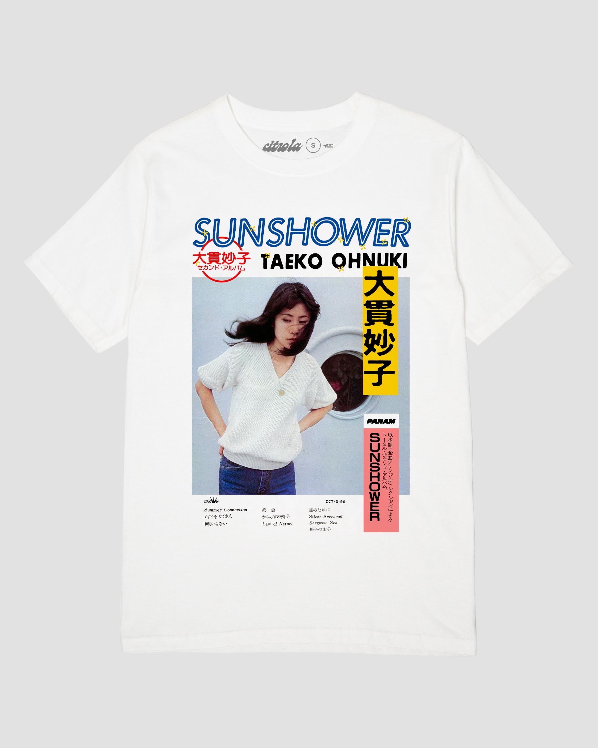 SUNSHOWER TAEKO OHNUKI / SUNSHOWER Tシャツ Lサイズ - TAEKO