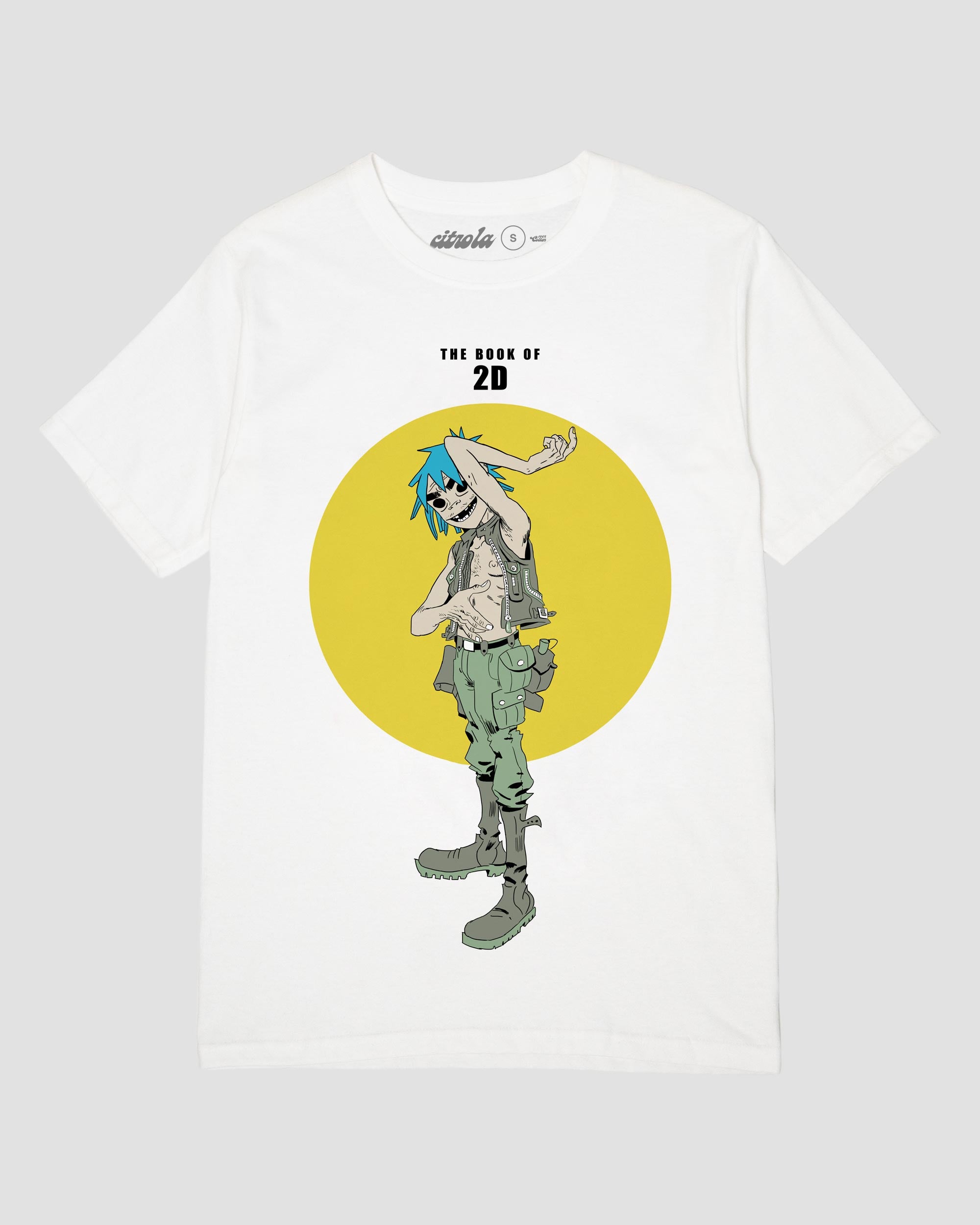 2D GORILLAZ OLD-NEW UNISEX TEE
