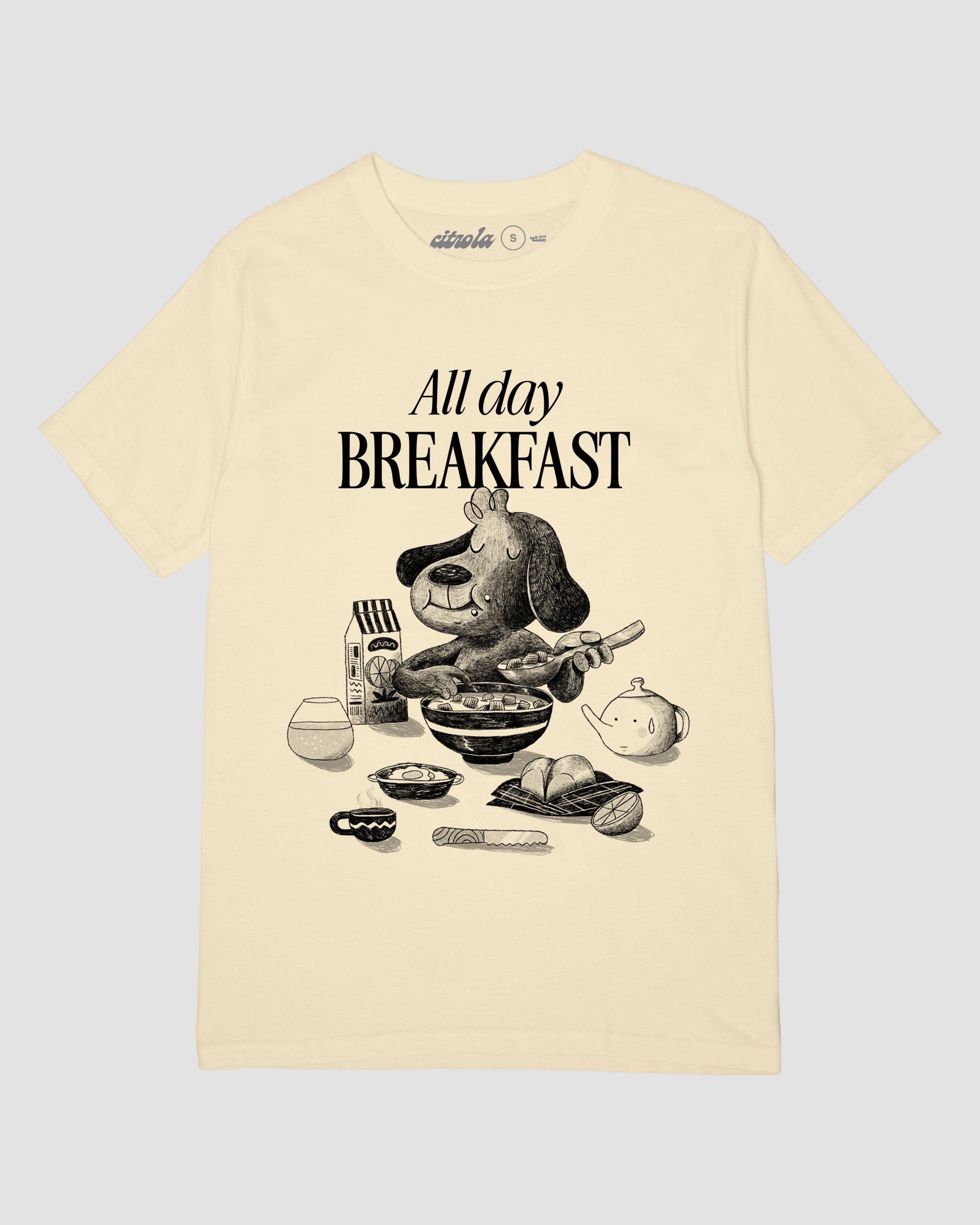 ALL DAY BREAKFAST UNISEX TEE