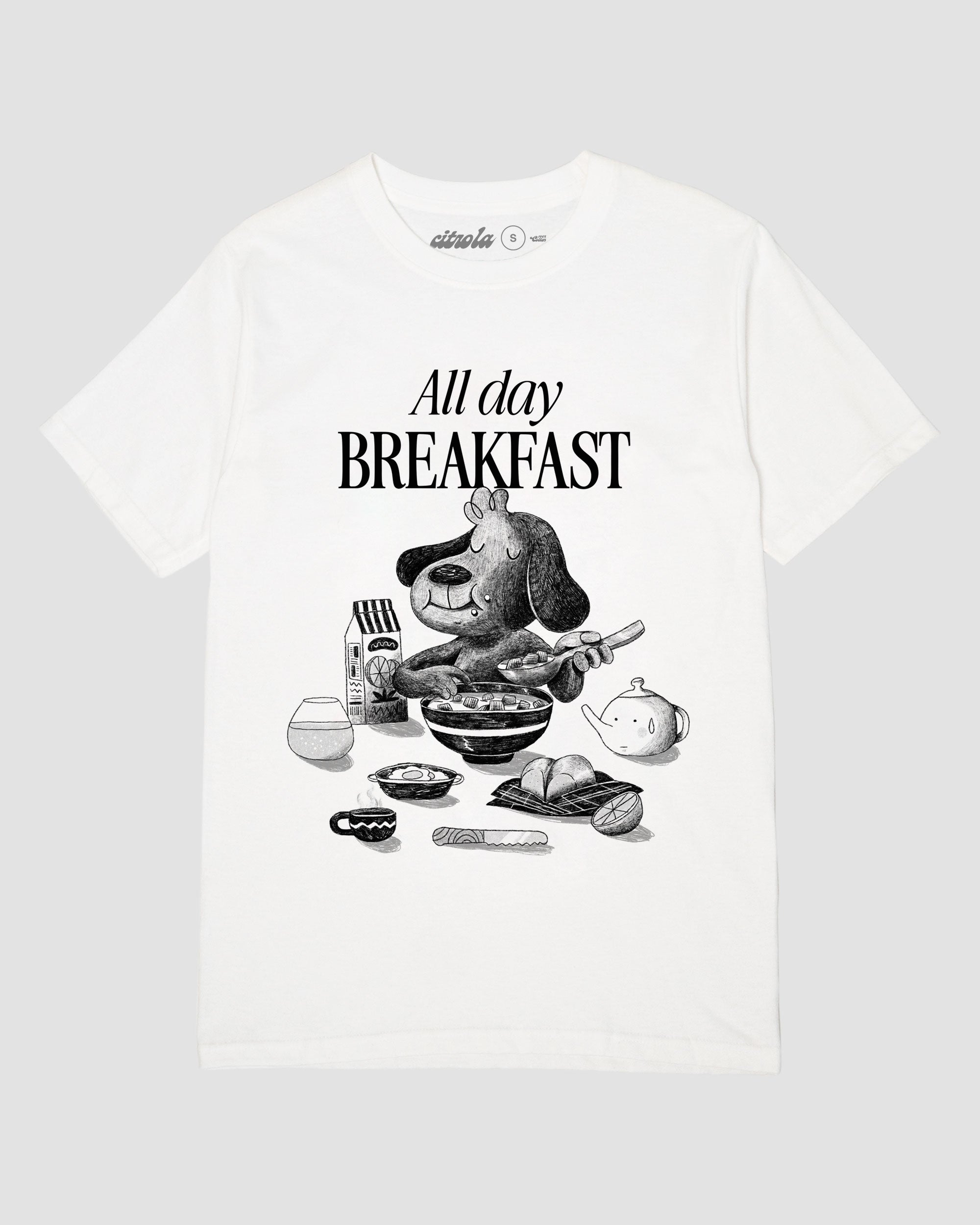 ALL DAY BREAKFAST UNISEX TEE