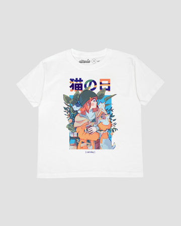 CAT DAY KIDS TEE