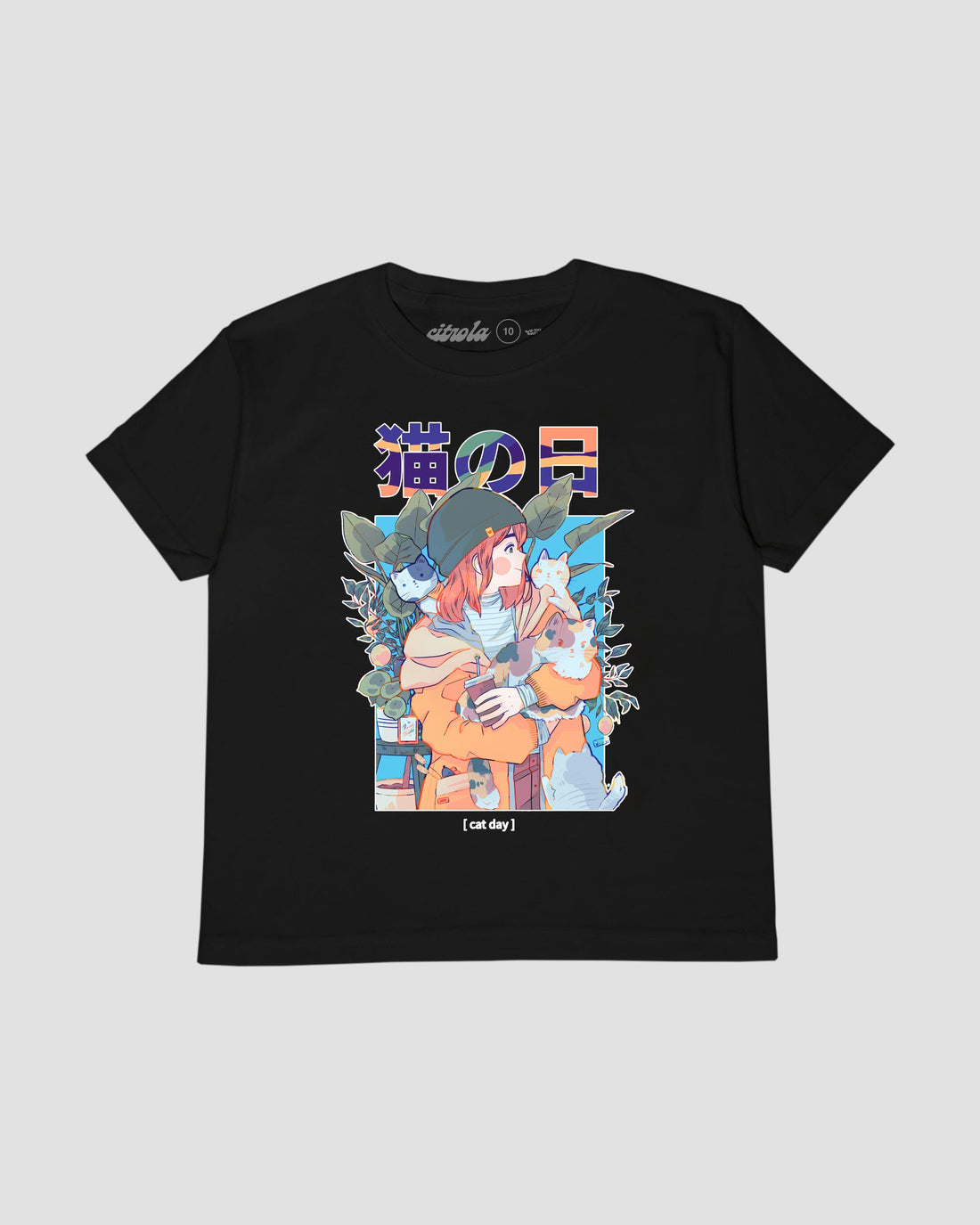 CAT DAY KIDS TEE