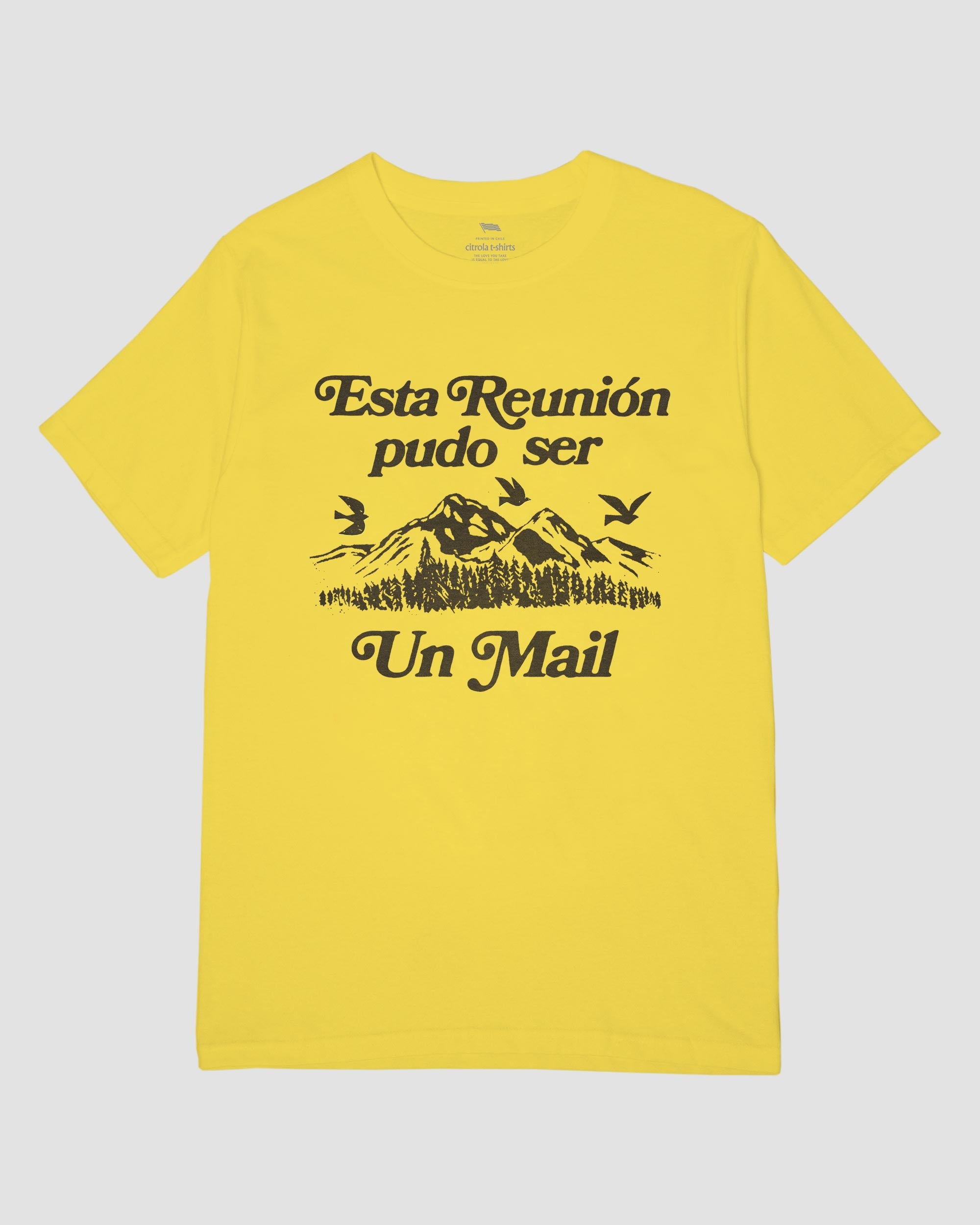 PUDO SER UN MAIL UNISEX TEE