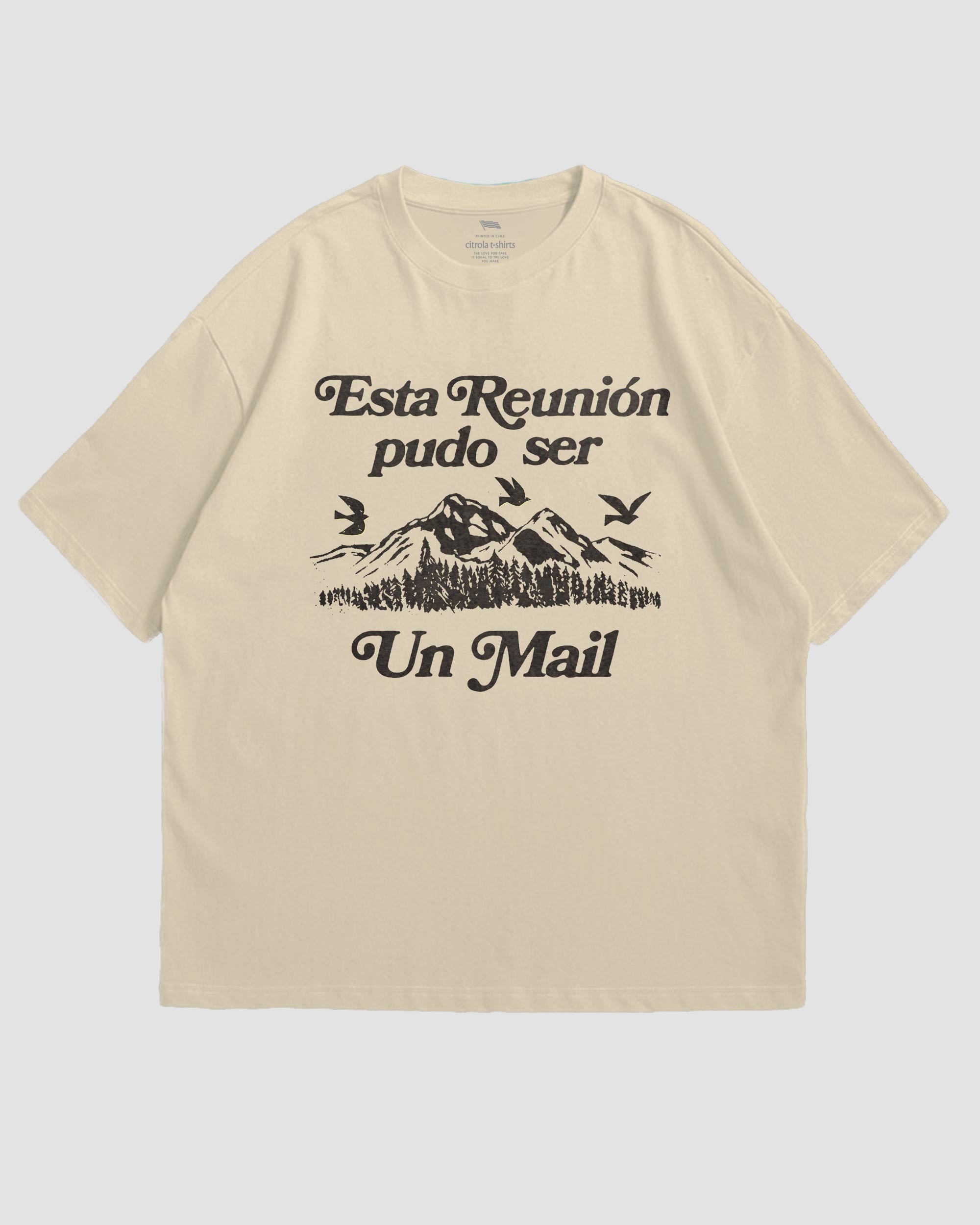 PUDO SER UN MAIL UNISEX TEE