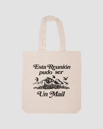 PUDO SER UN MAIL TOTE