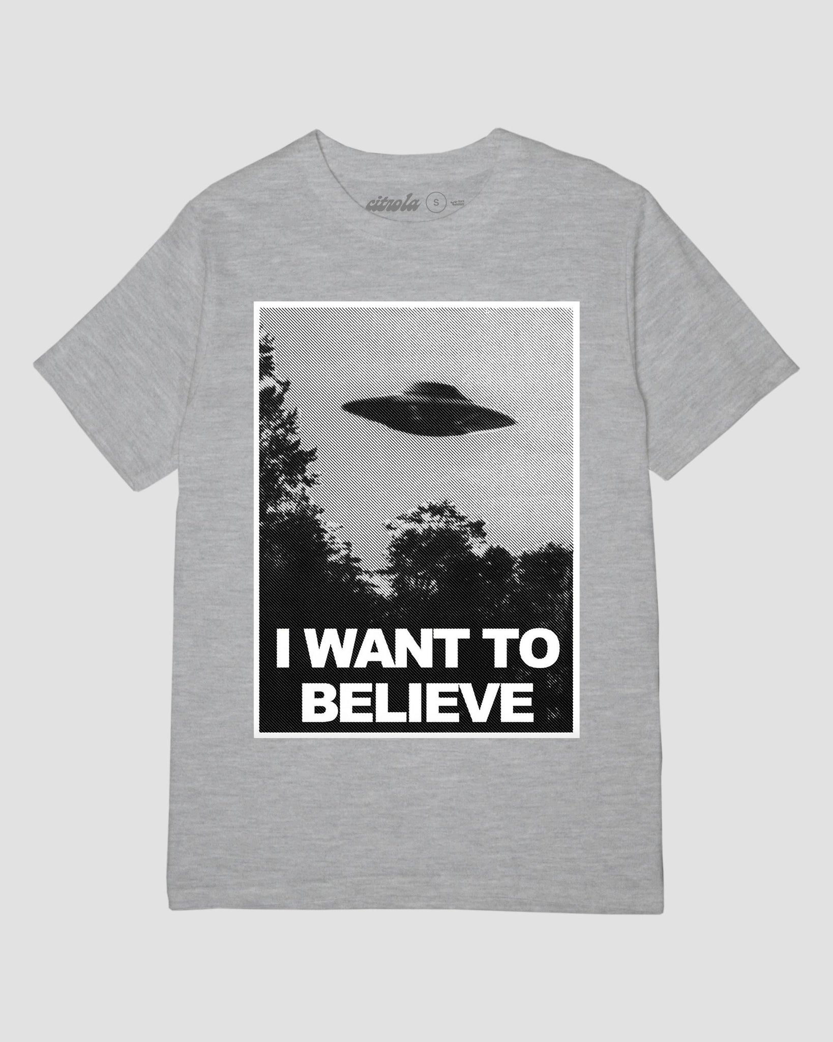 I WANT TO BELIEVE UNISEX TEE