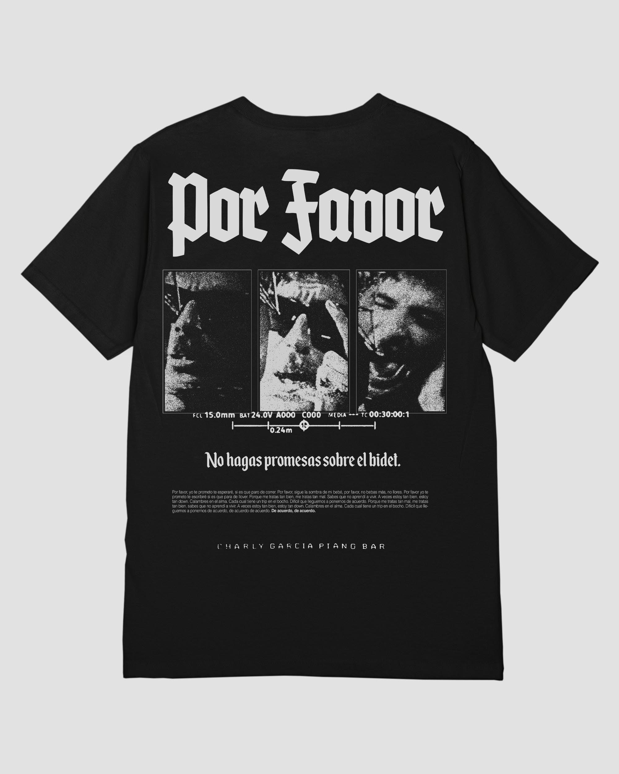 PROMESAS SOBRE EL BIDET I UNISEX TEE