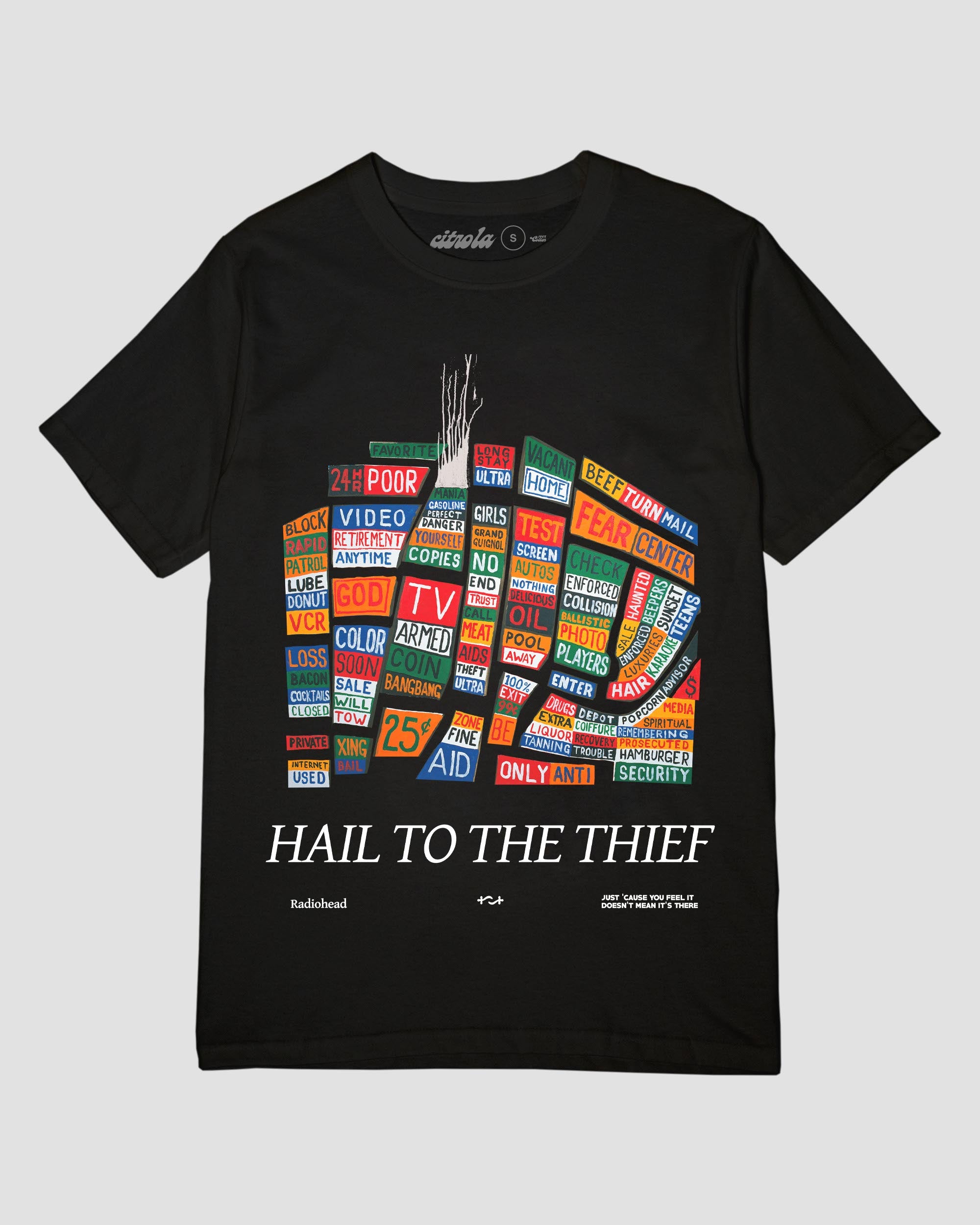 RADIOHEAD — HAIL TO THE THIEF UNISEX TEE