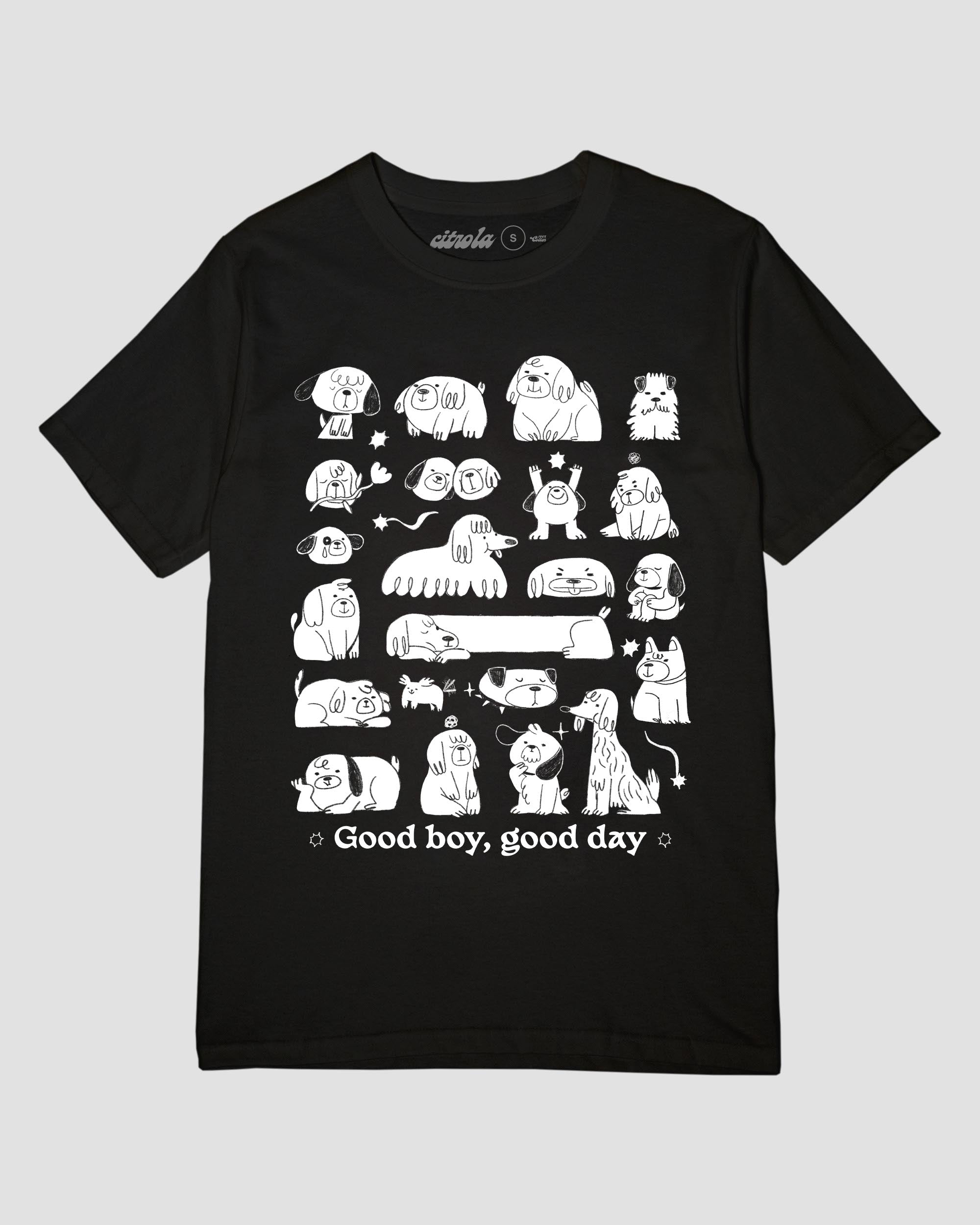 GOOD BOY, GOOD DAY UNISEX TEE