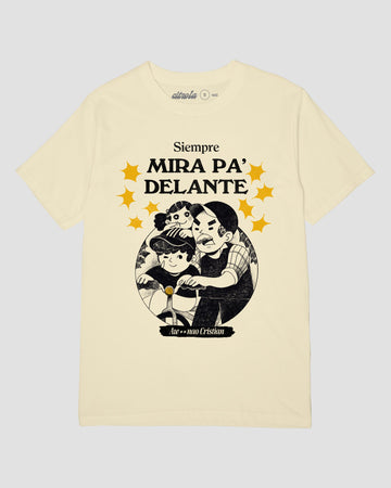 (REMATE) VIRALES — MIRA PA DELANTE UNISEX TEE