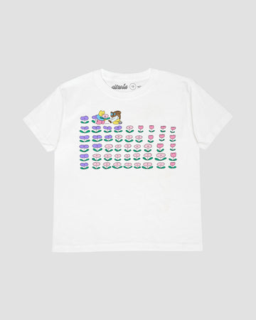 FLOWER TETRIX KIDS TEE