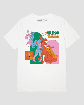 ALL DOGS GO TO HEAVEN UNISEX TEE