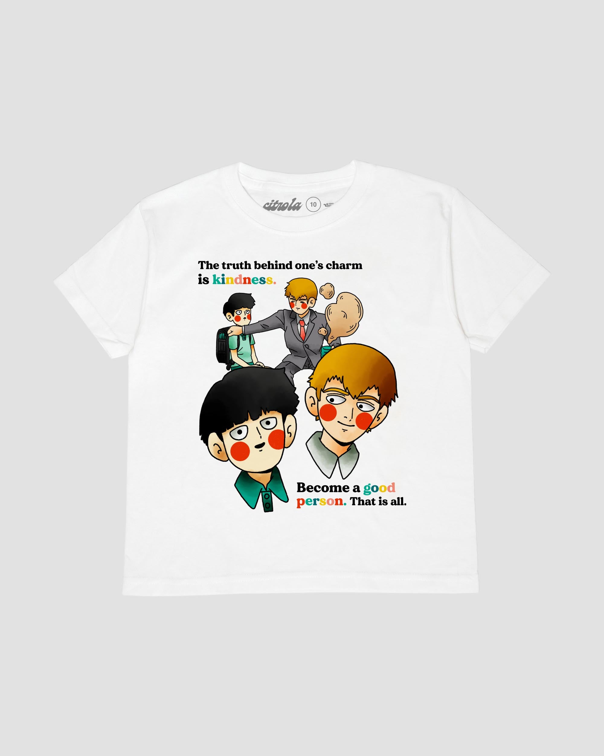 MOB PSYCHO 100 — KINDNESS KIDS TEE