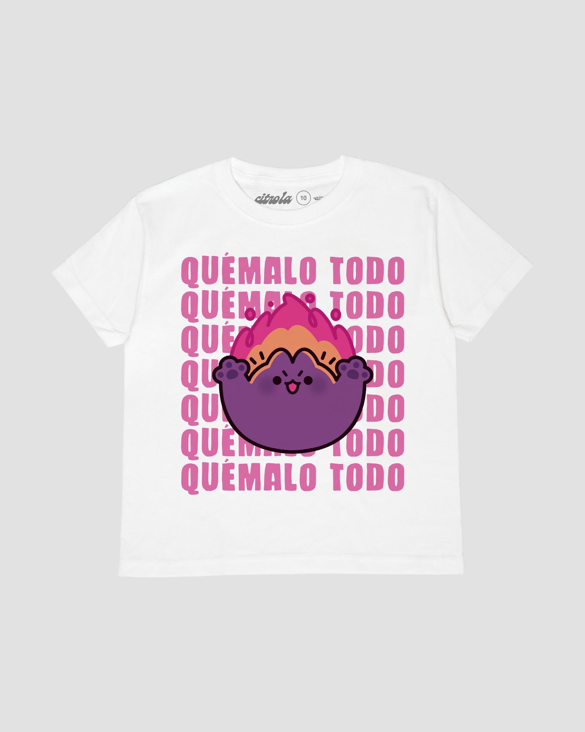 QUÉMALO TODO KIDS TEE