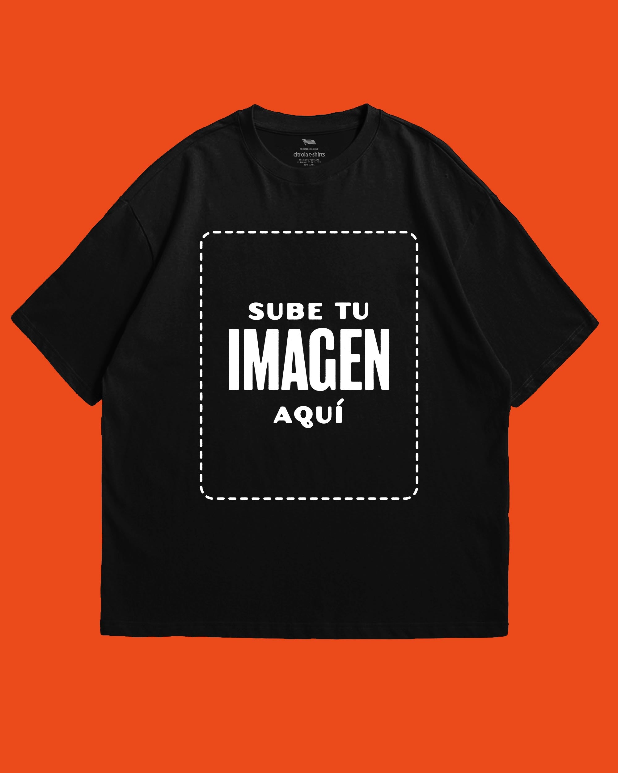 POLERA PERSONALIZADA (OVERSIZE)