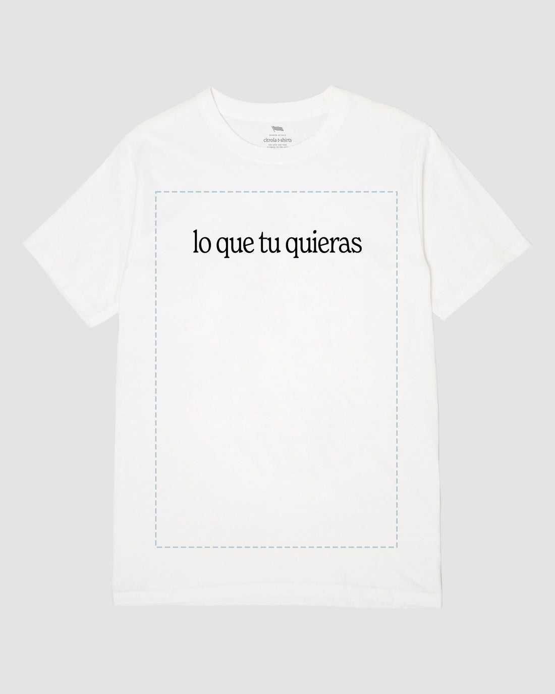 POLERA PERSONALIZADA (ESTANDAR)
