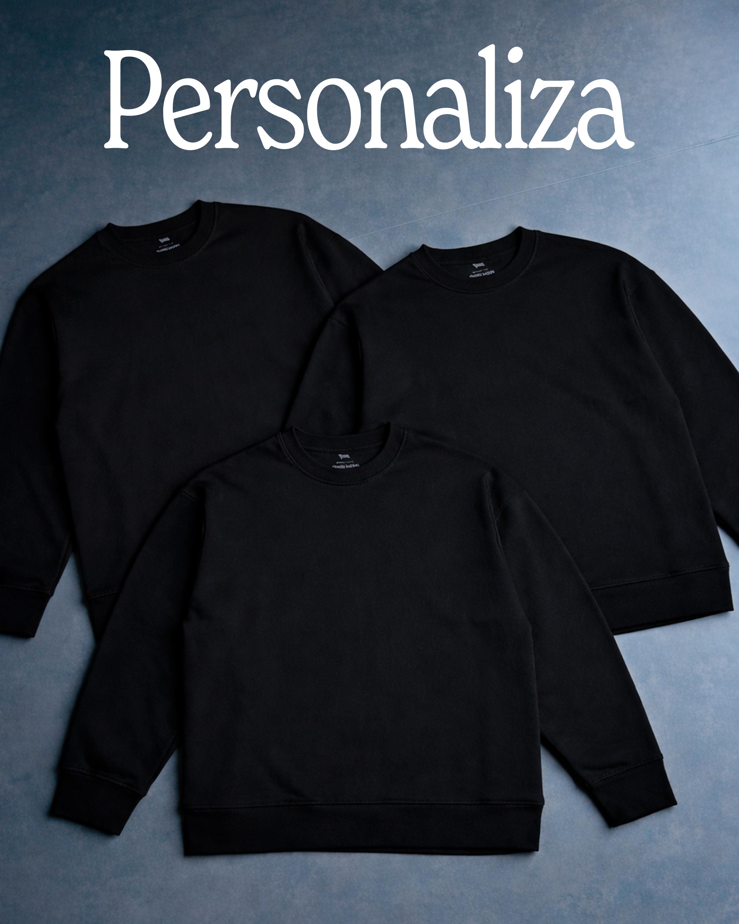 POLERON CREW-NECK PERSONALIZADO