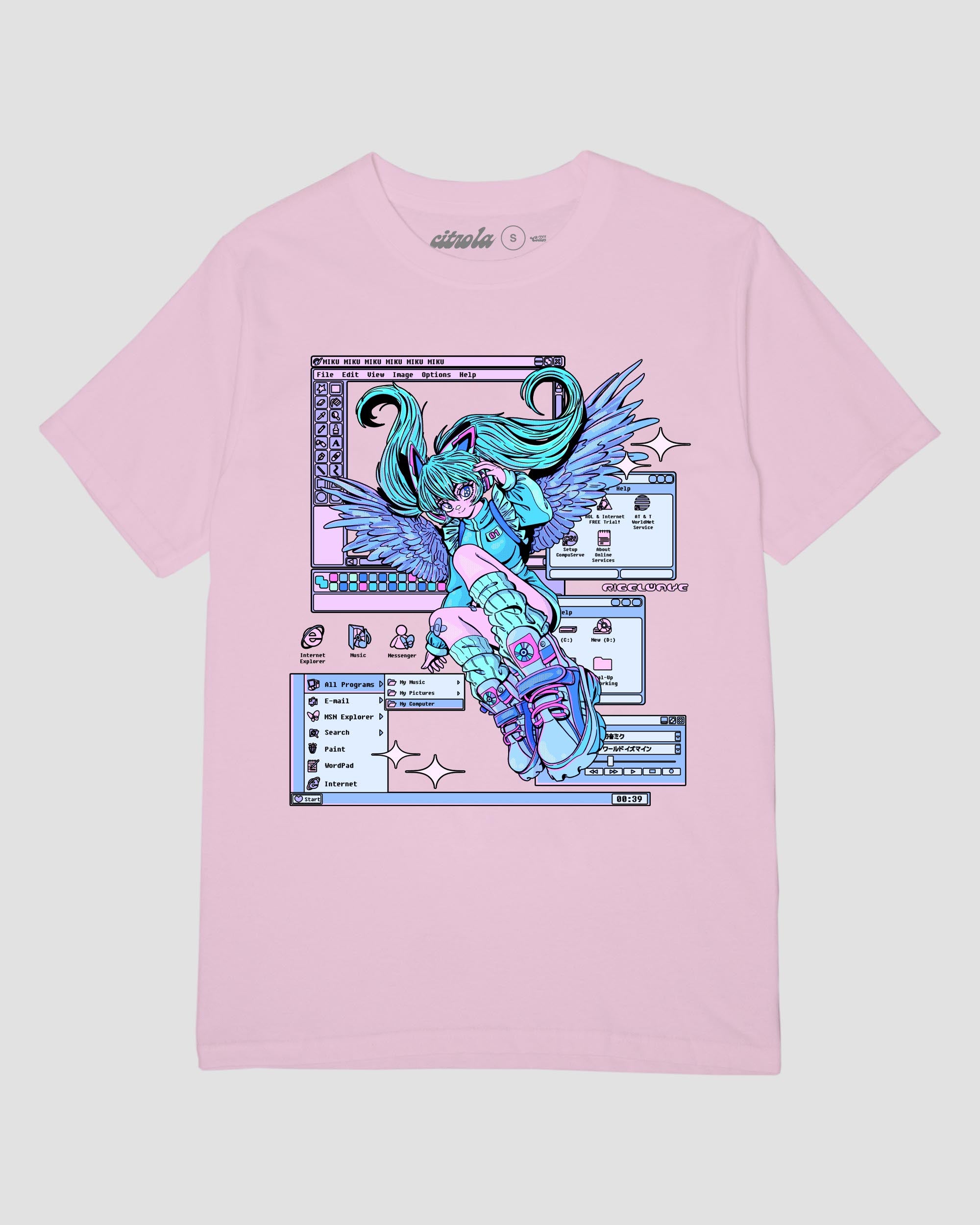 MIKU VIRTUAL ANGEL UNISEX TEE – Citrola
