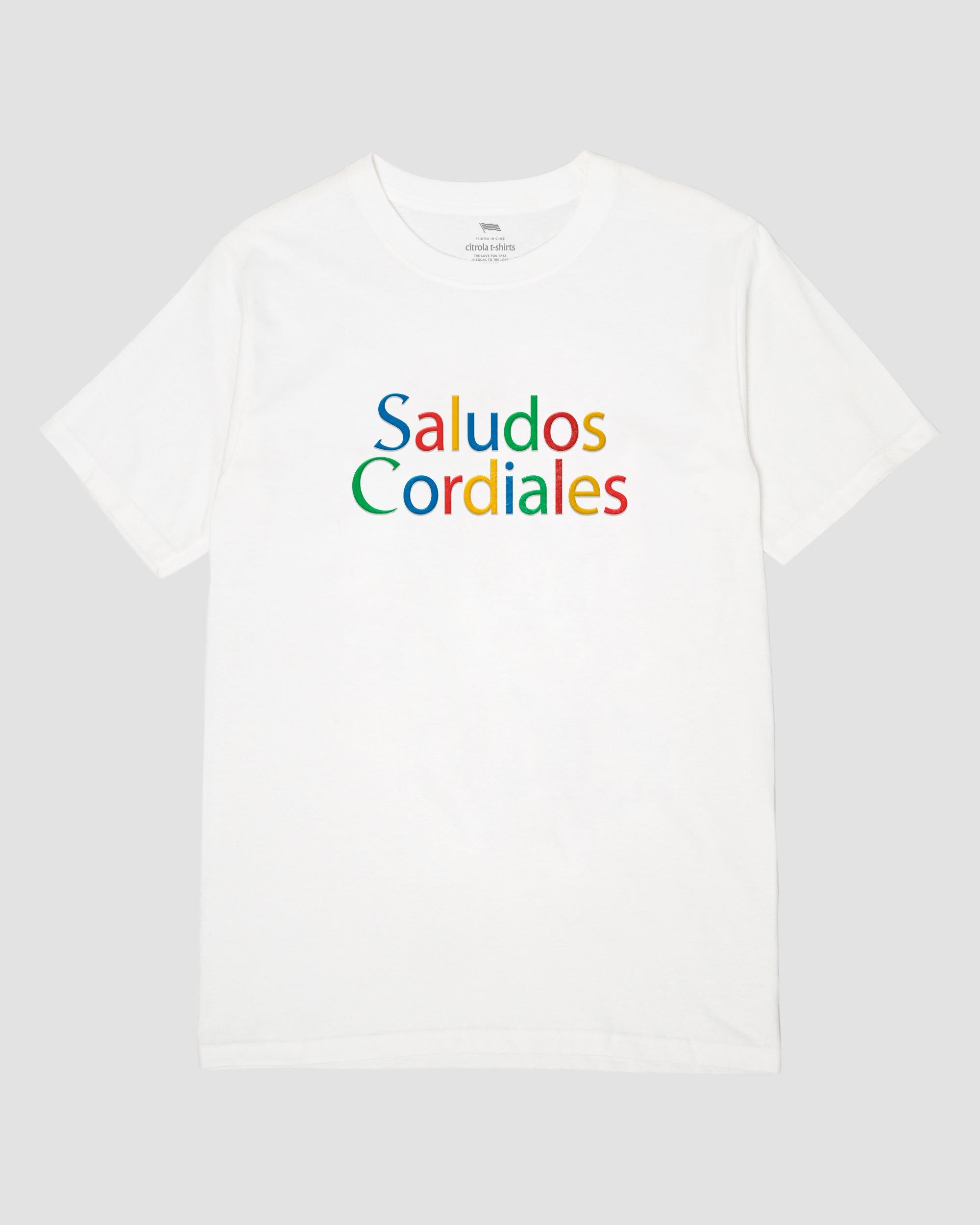SALUDOS CORDIALES UNISEX TEE