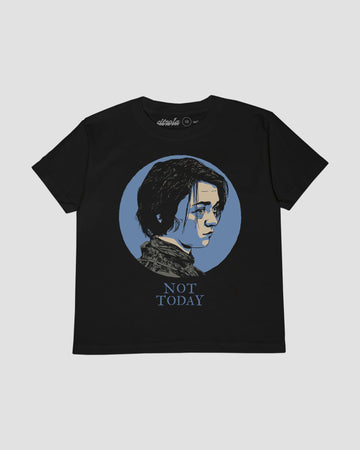 ARYA NOT TODAY KIDS TEE