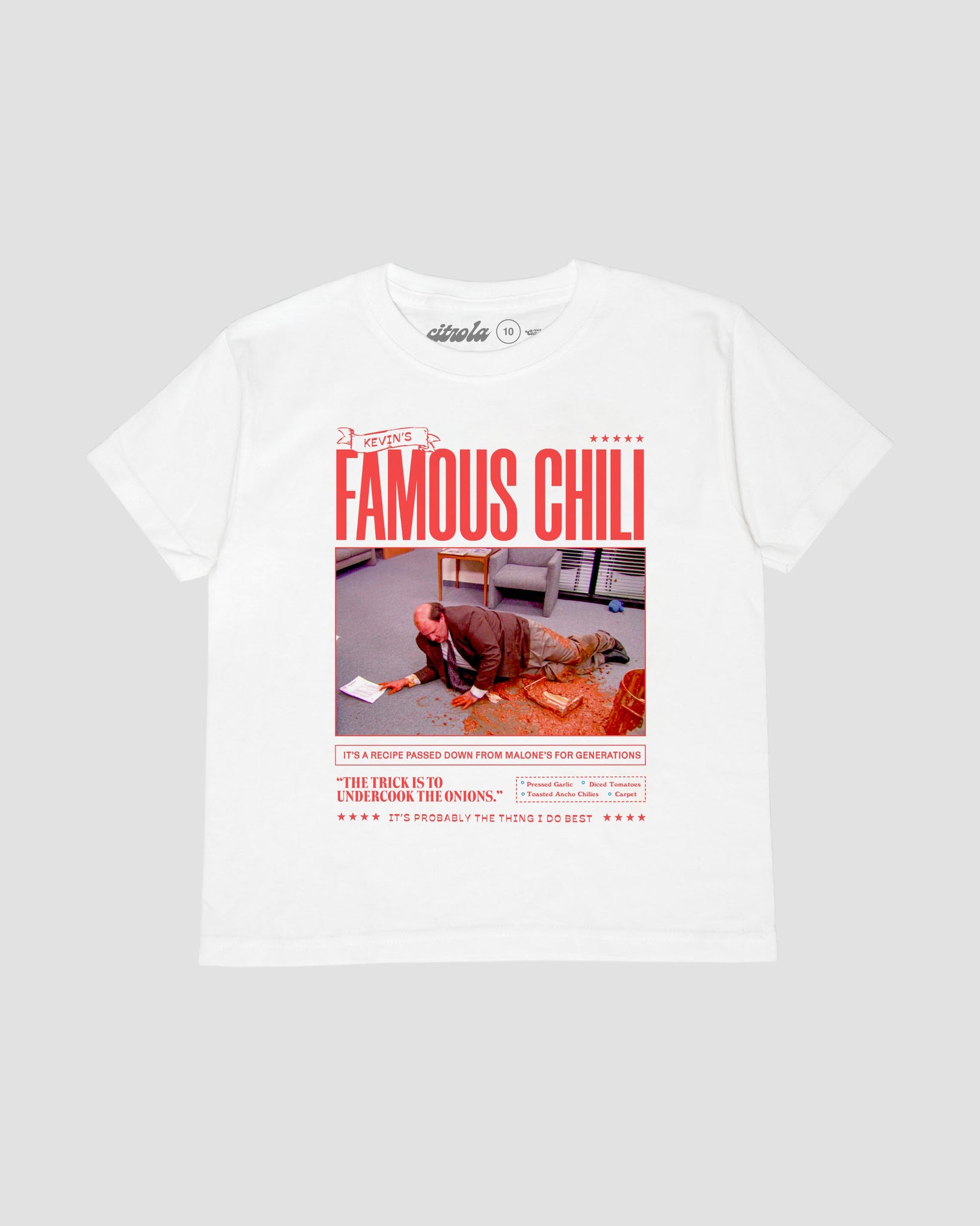 KEVIN'S FAMOUS CHILI KIDS TEE