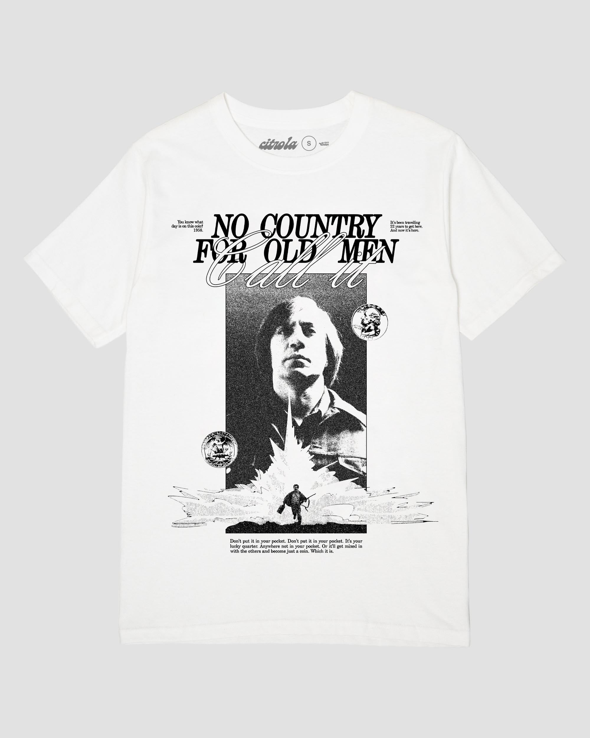NO COUNTRY FOR OLD MEN UNISEX TEE