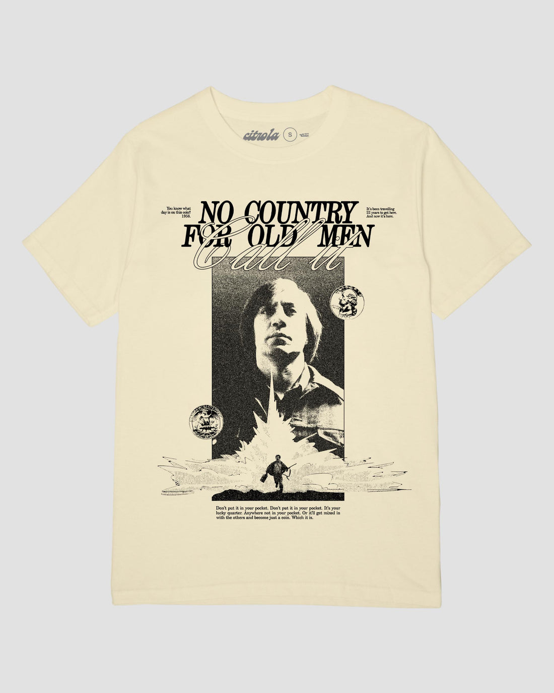NO COUNTRY FOR OLD MEN UNISEX TEE