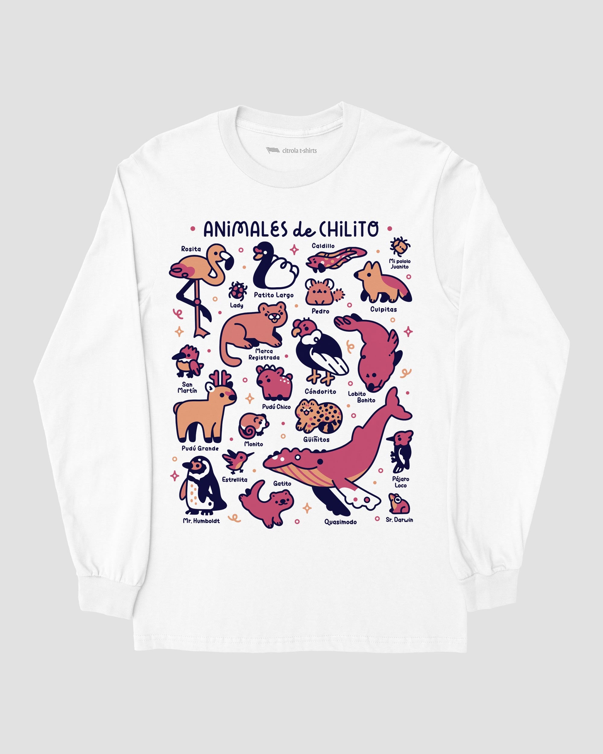 ANIMALES DE CHILITO I LONG SLEEVES TEE