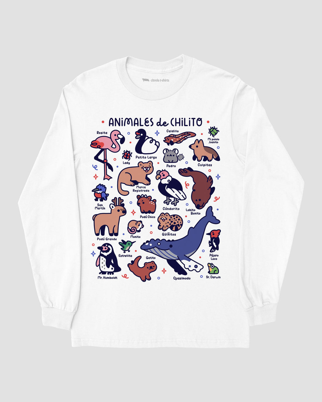 ANIMALES DE CHILITO I LONG SLEEVES TEE