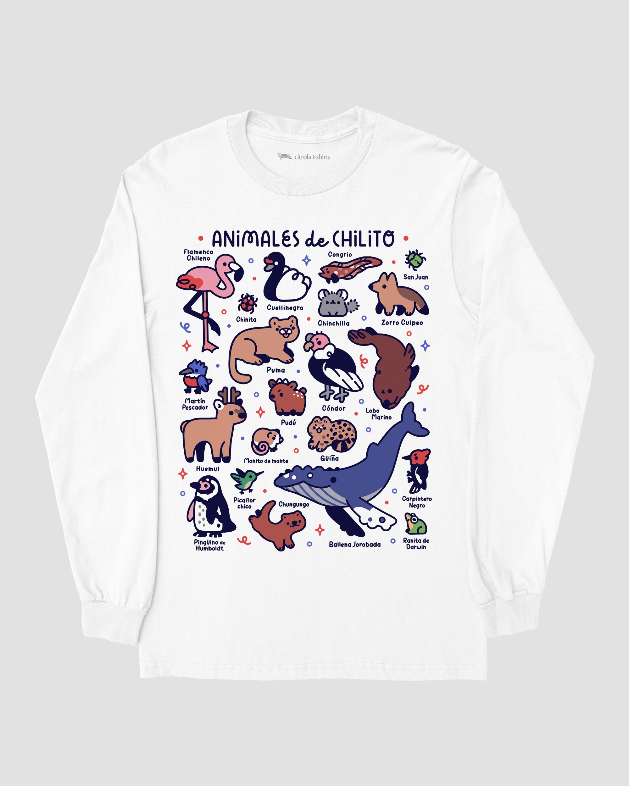 ANIMALES DE CHILITO II LONG SLEEVES TEE
