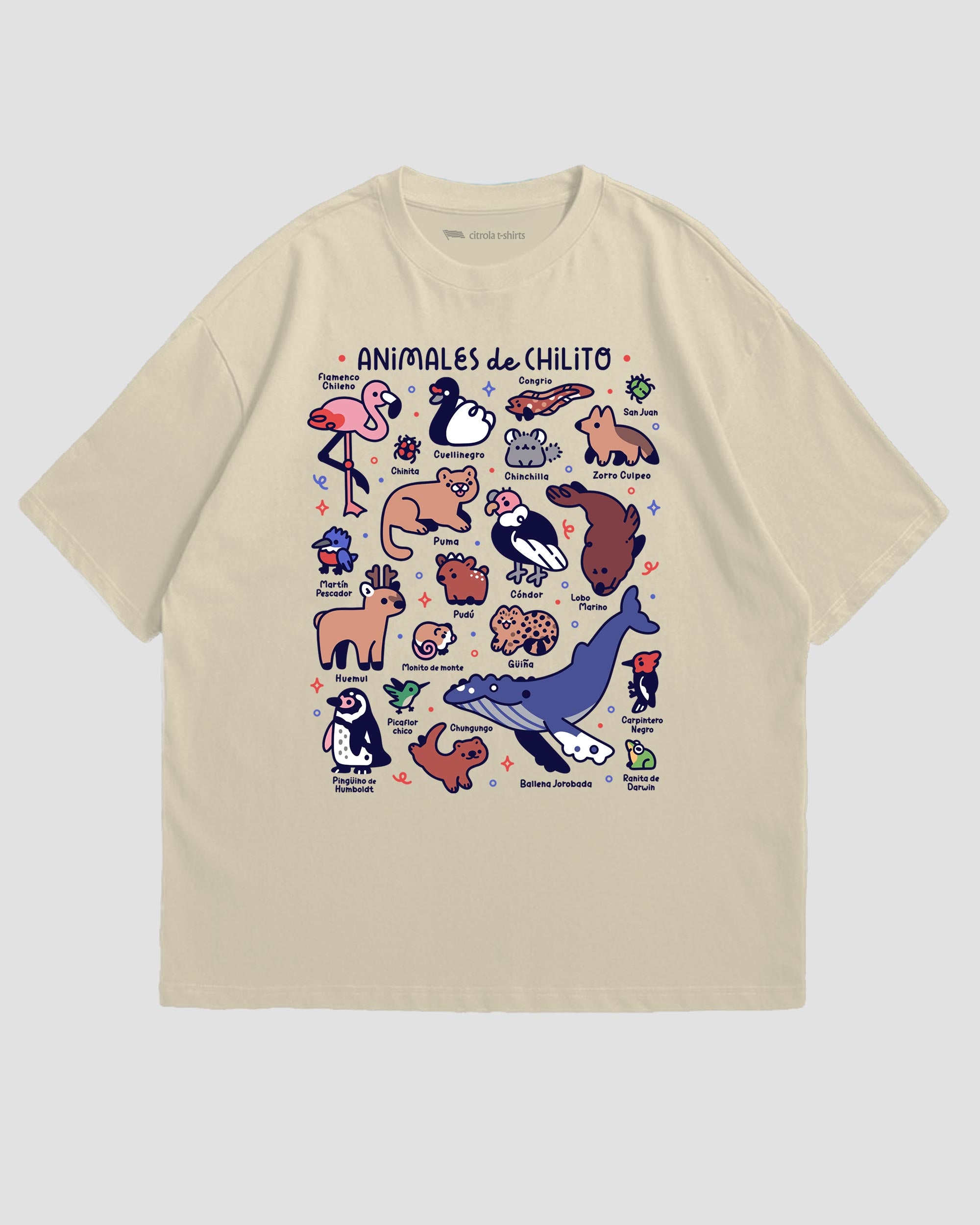 ANIMALES DE CHILITO II UNISEX TEE