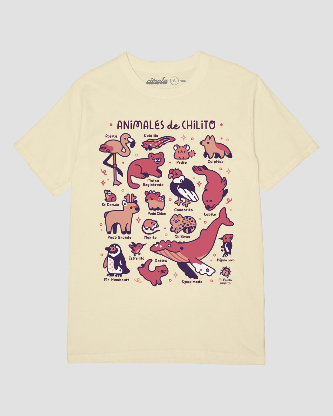 ANIMALES DE CHILITO UNISEX TEE