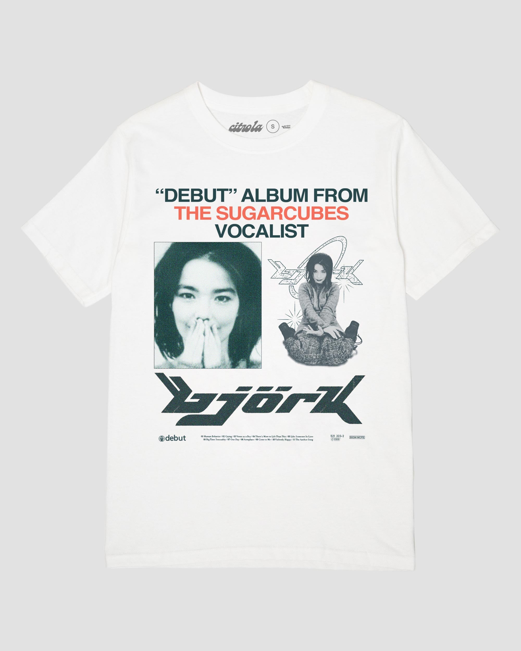 BJORK DEBUT II UNISEX TEE – Citrola