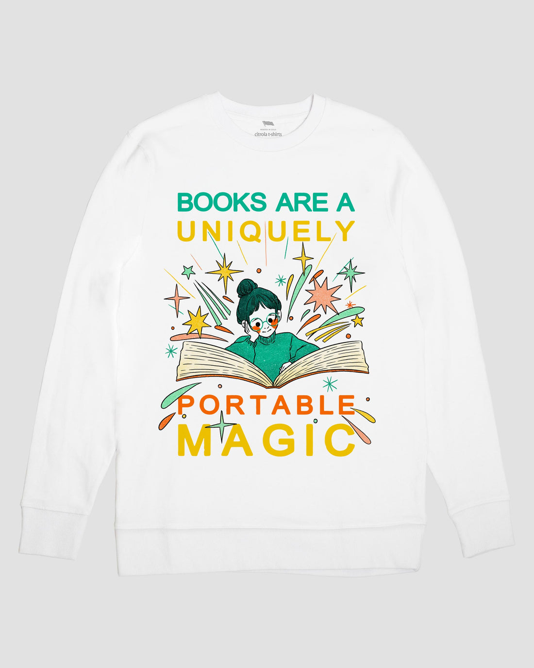 BOOKS ARE A UNIQUELY PORTABLE MAGIC CREW