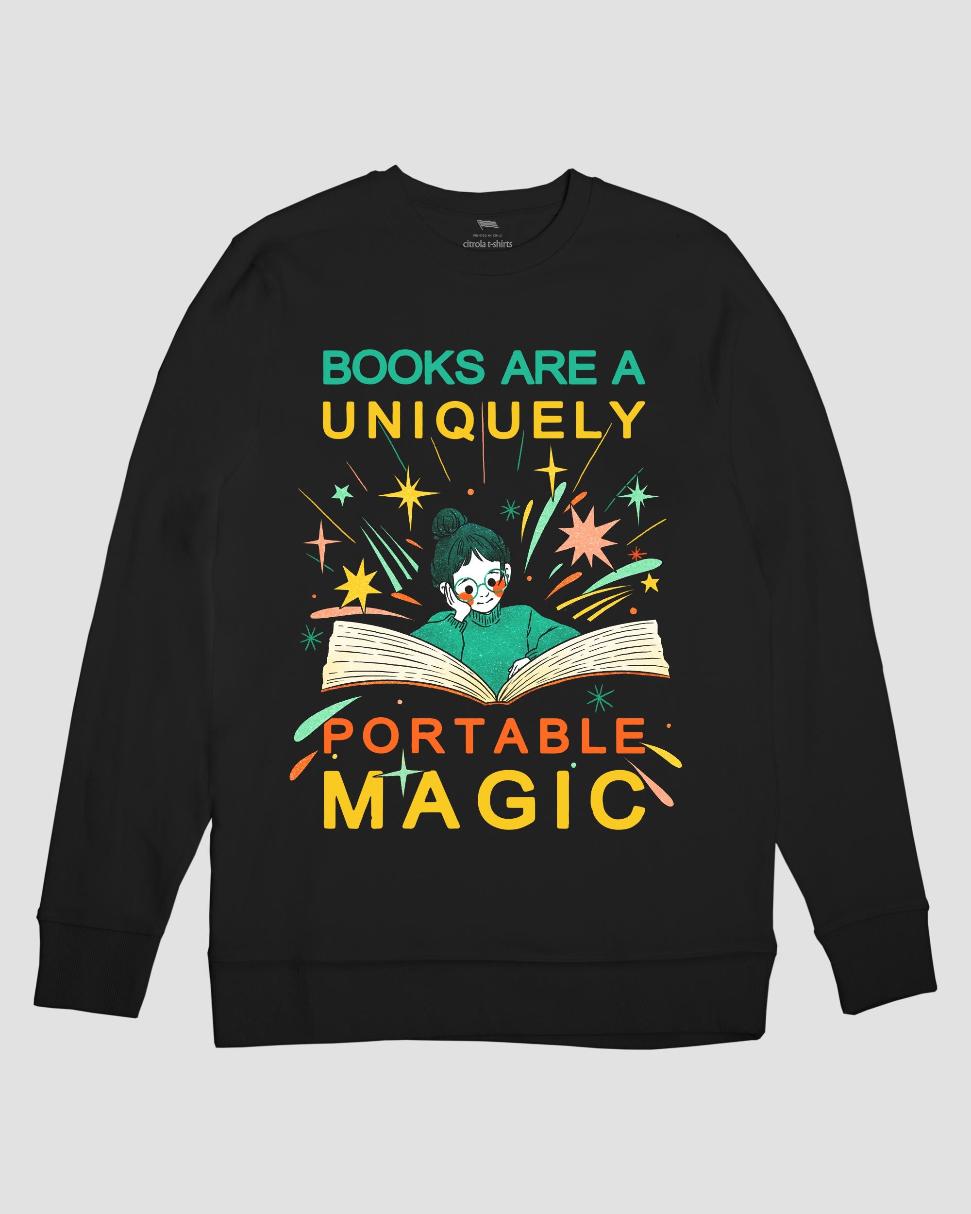 BOOKS ARE A UNIQUELY PORTABLE MAGIC CREW