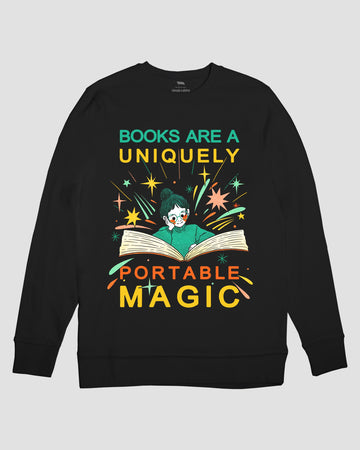BOOKS ARE A UNIQUELY PORTABLE MAGIC CREW