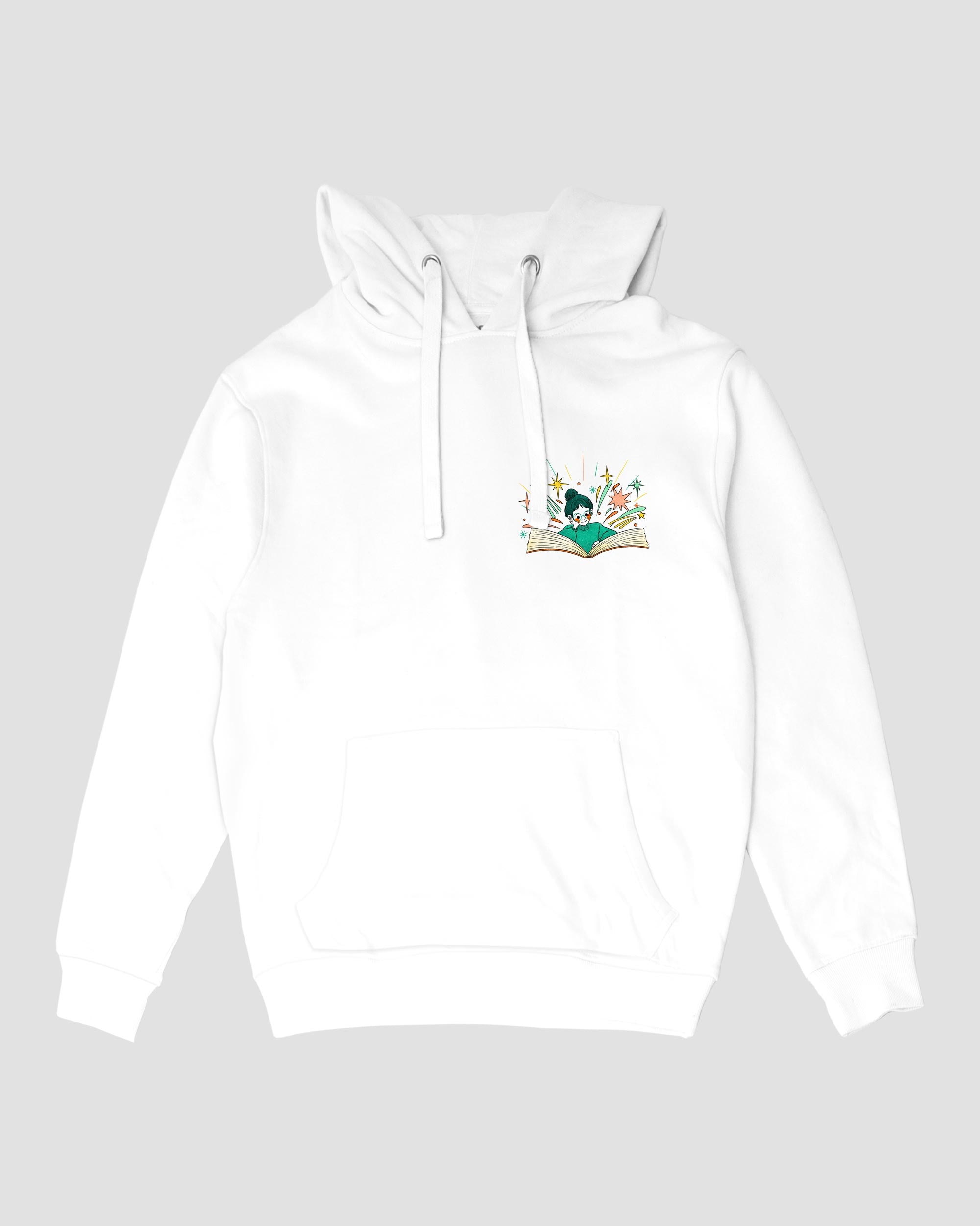 BOOKS ARE A UNIQUELY PORTABLE MAGIC HOODIE