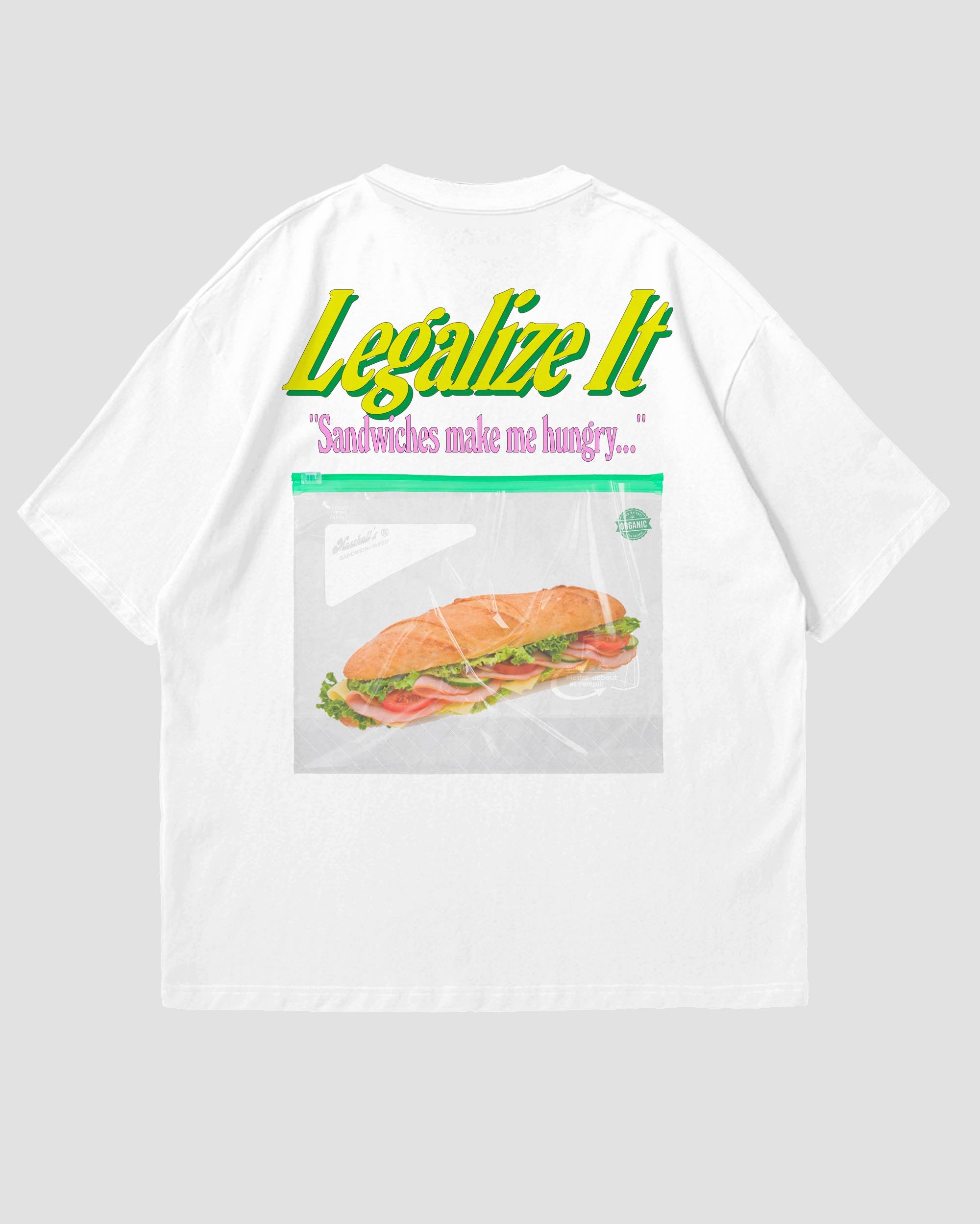 EATING A SANDWICH UNISEX TEE
