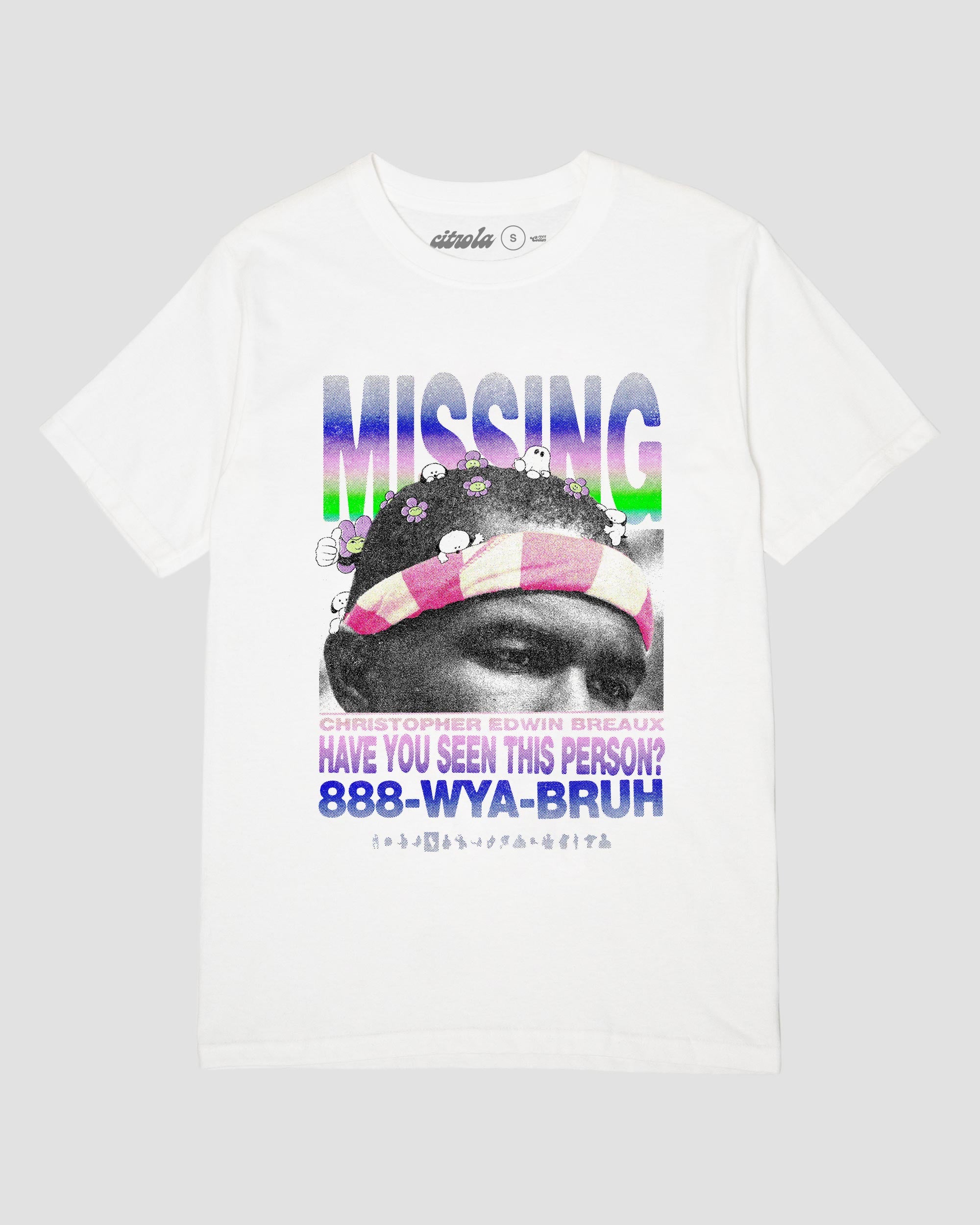 FRANK OCEAN — MISSING UNISEX TEE