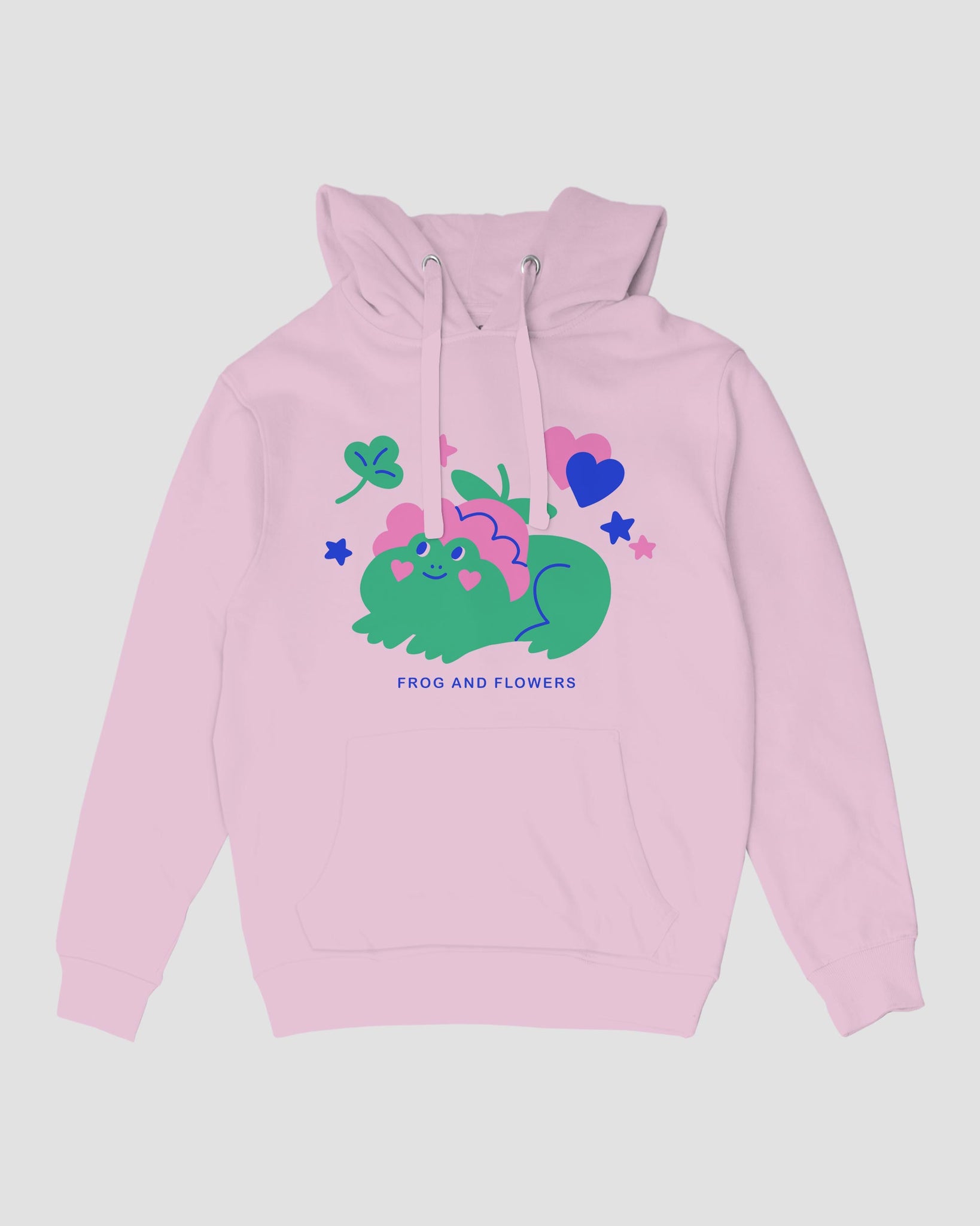 FROG AND FLOWERS HOODIE