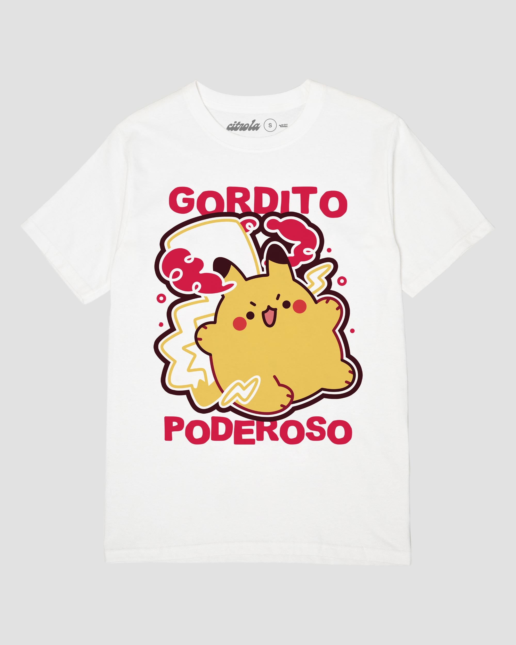 GORDITO PODEROSO UNISEX TEE