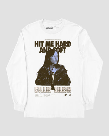 HIT ME HARD AND SOFT LONG SLEEVES TEE