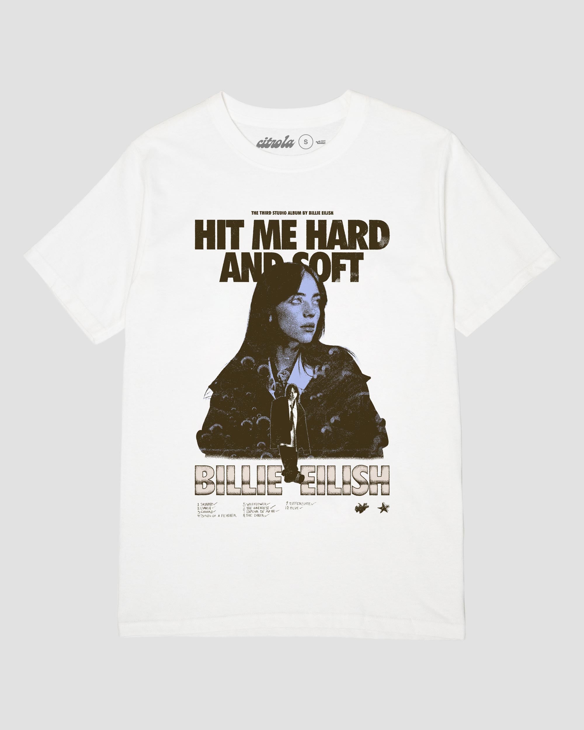 HIT ME HARD AND SOFT UNISEX TEE
