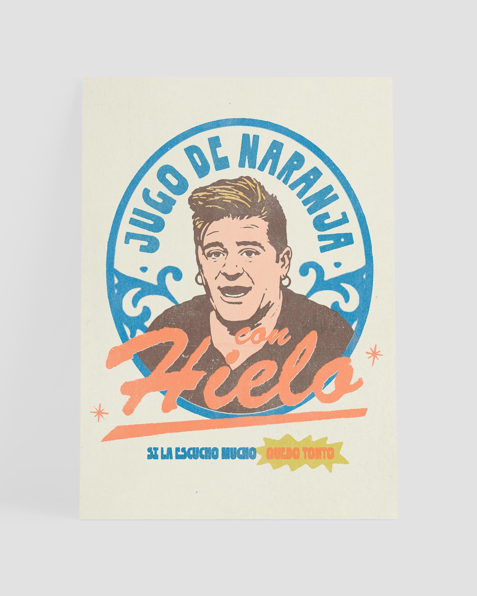 JUNIOR — JUGO DE NARANJA POSTER
