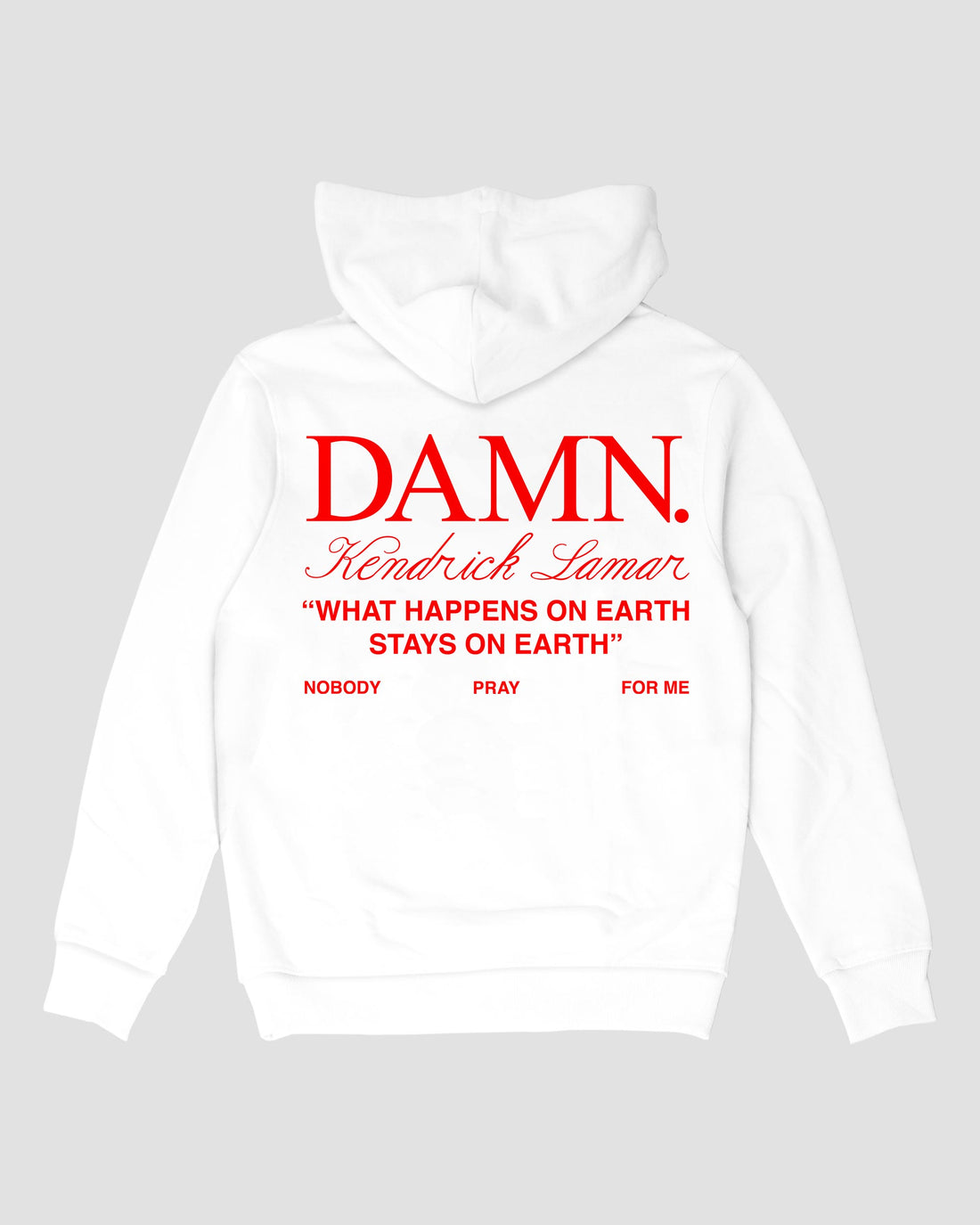 KENDRICK LAMAR DAMN V2 HOODIE