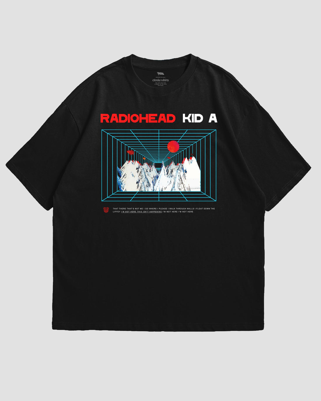 RADIOHEAD — KID A UNISEX TEE
