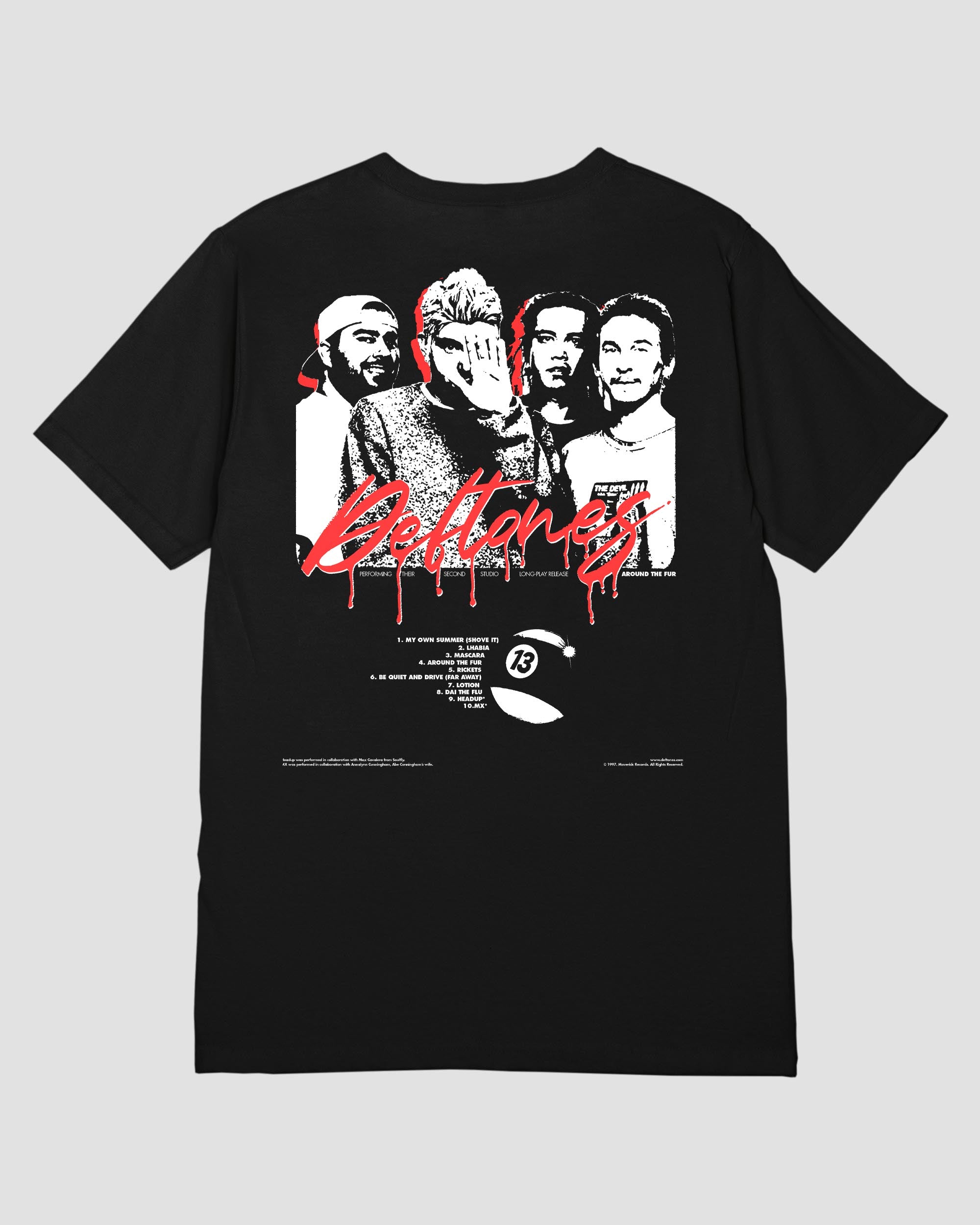 DEFTONES — AROUND THE FUR UNISEX TEE