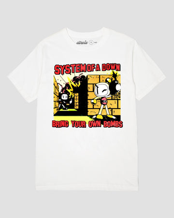 Camiseta Rock - Banda System Of A Down - Camiseta Original Oficina Rock | Shopee Brasil