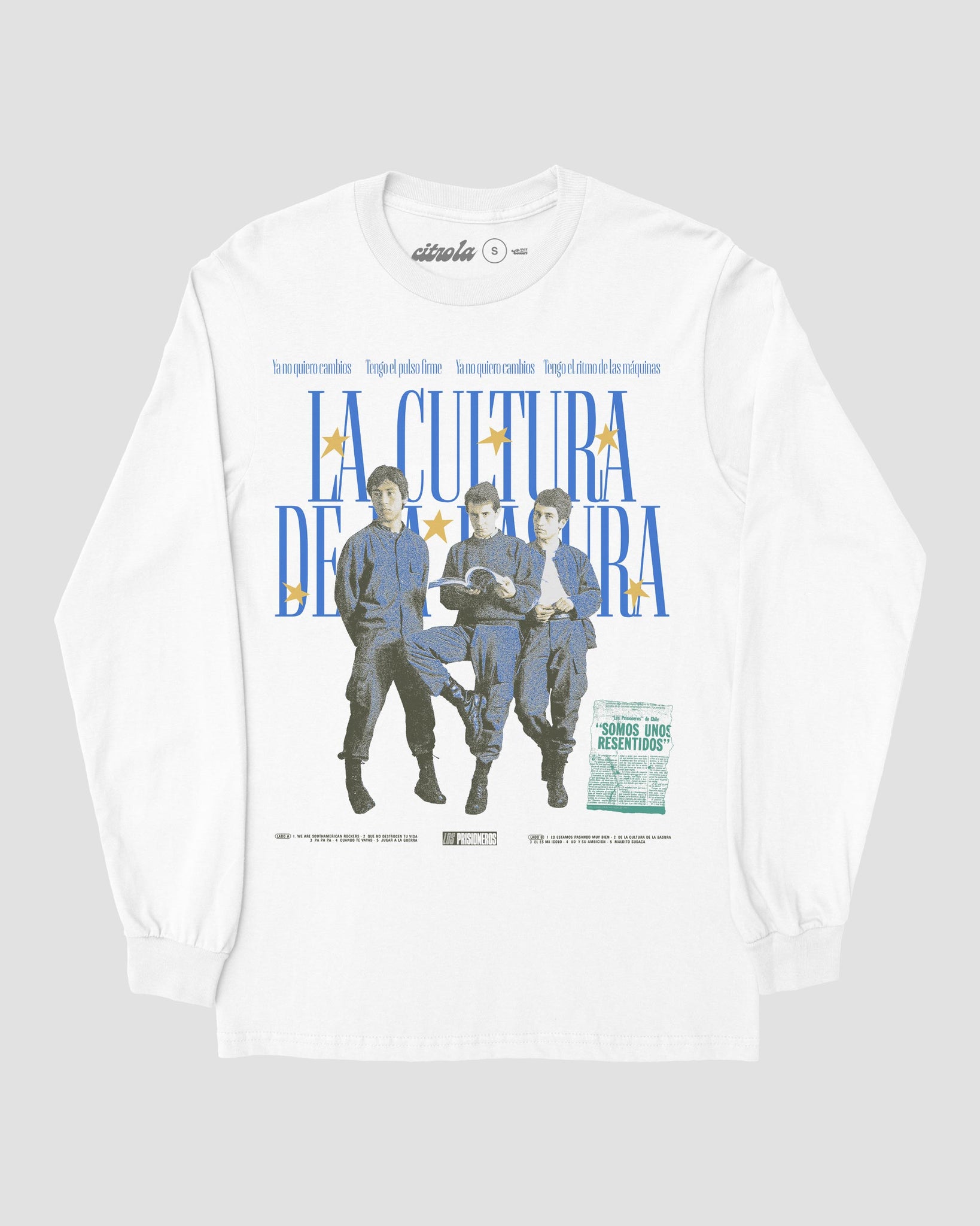 LA CULTURA DE LA BASURA II LONG SLEEVES TEE